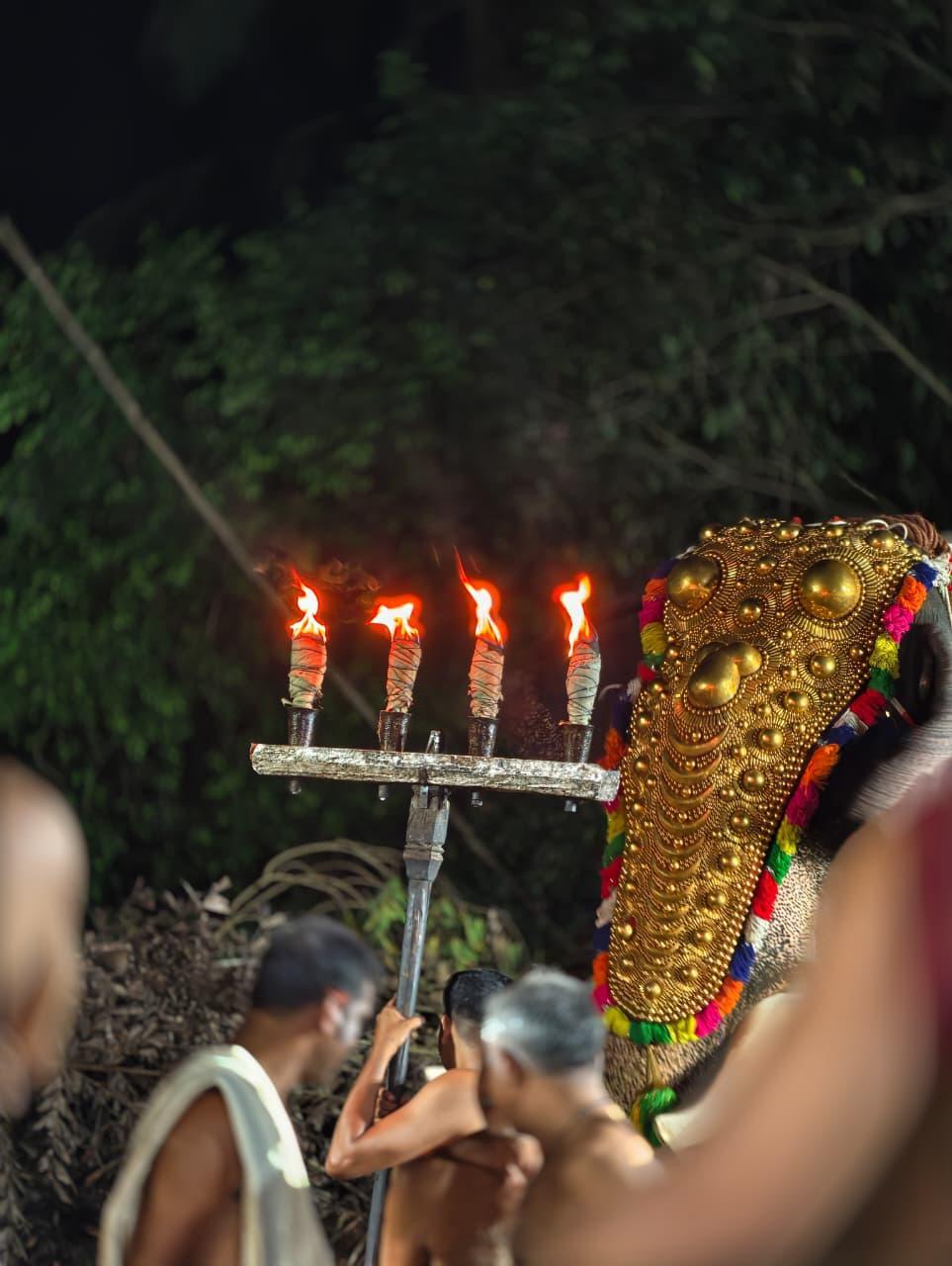 Thalapoli festival procession